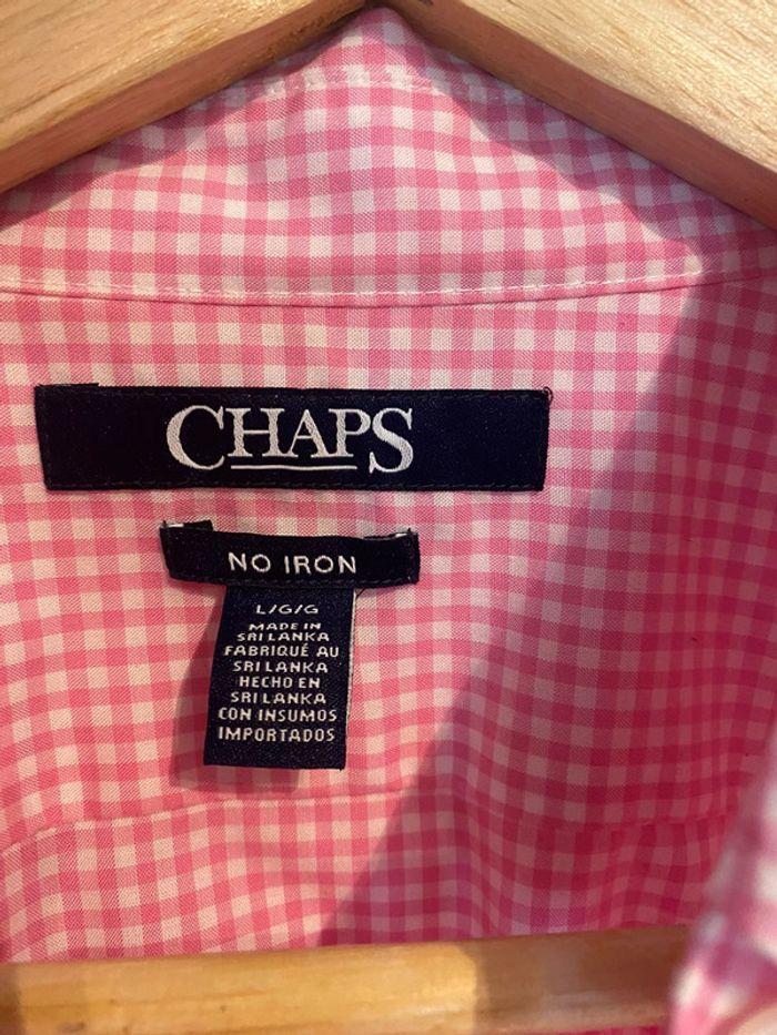 Chemise Vichy Chaps sans repassage - photo numéro 3