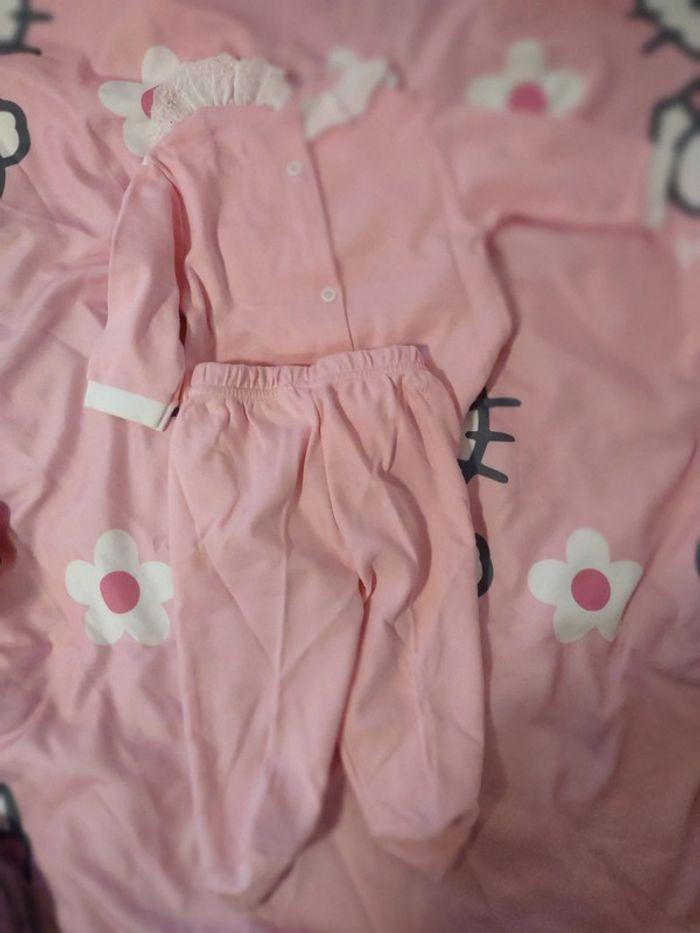 Pyjama fin 2 pièces rose Bleu kids - photo numéro 4