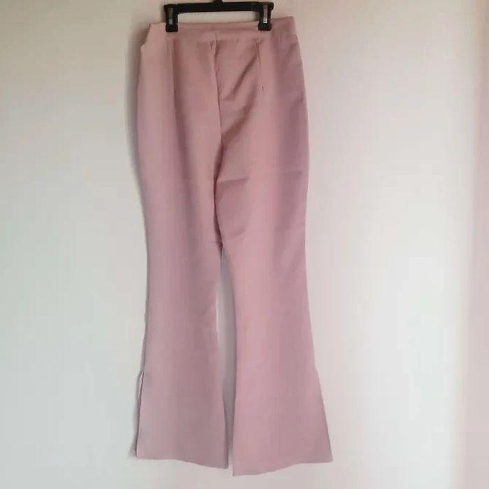 Pantalon tailleur Rose - photo numéro 2