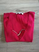 Tee-shirt rouge Morgan M