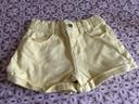 Short jaune en jean stretch 7 ans