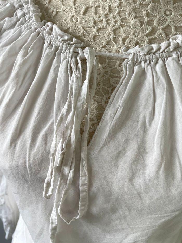 Blouse blanche manches longues - photo numéro 2