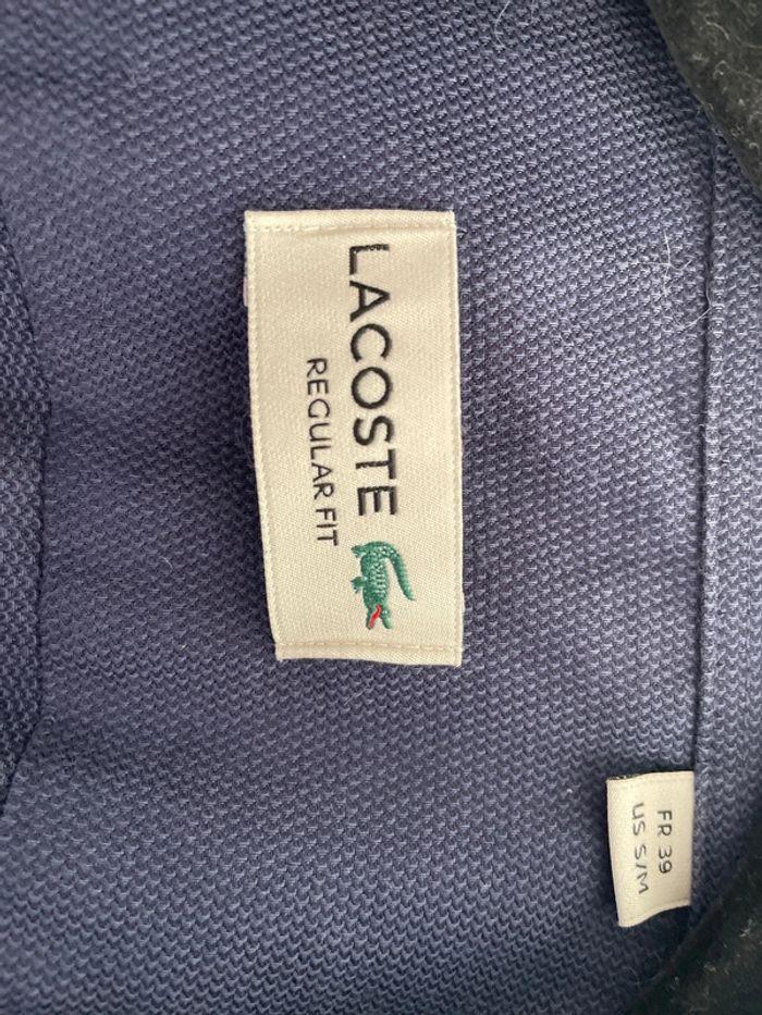 Chemise bleue marine Lacoste - photo numéro 3