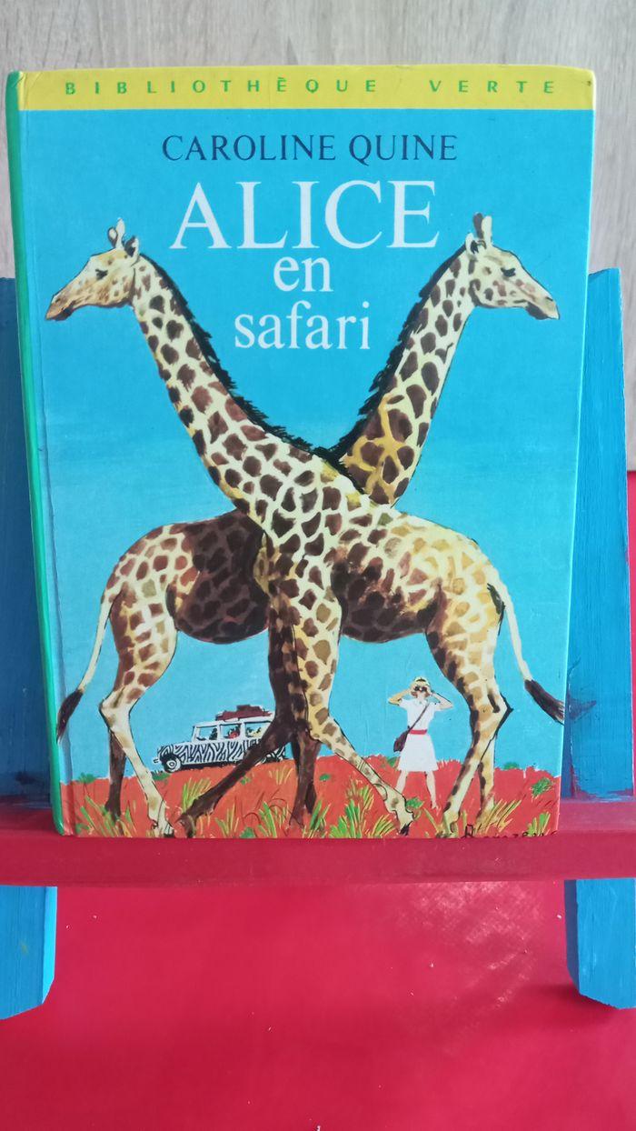 Alice en safari, 1974, bibliothèque verte (2) - photo numéro 1