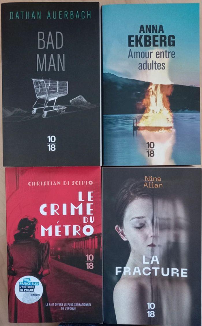 Livres de poche Thrillers et Policiers 10/18 - photo numéro 1