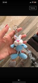 Porte clé neuf « lapin »