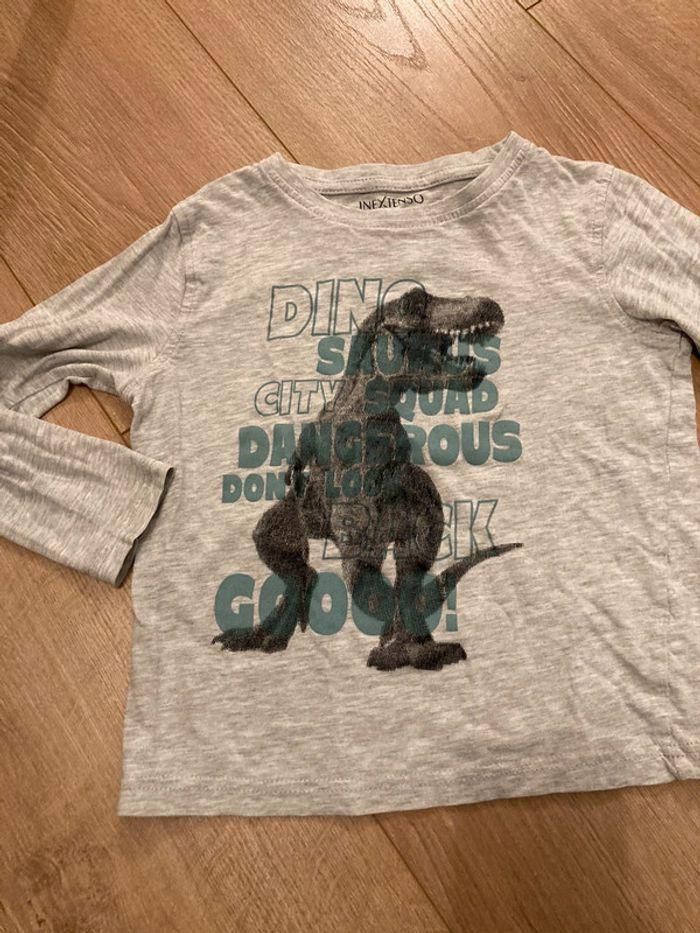 Lot 5 t-shirt 6 ans thème dinosaure - photo numéro 7