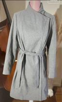 Manteau gris Kiabi taille 42