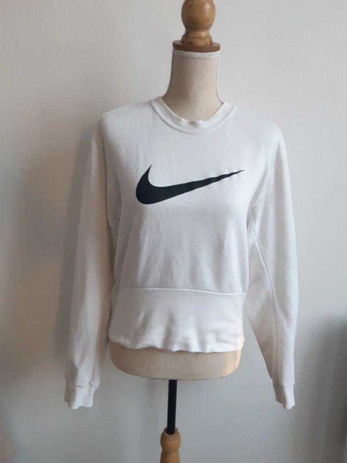 Pull blanc Nike T38 - photo numéro 3