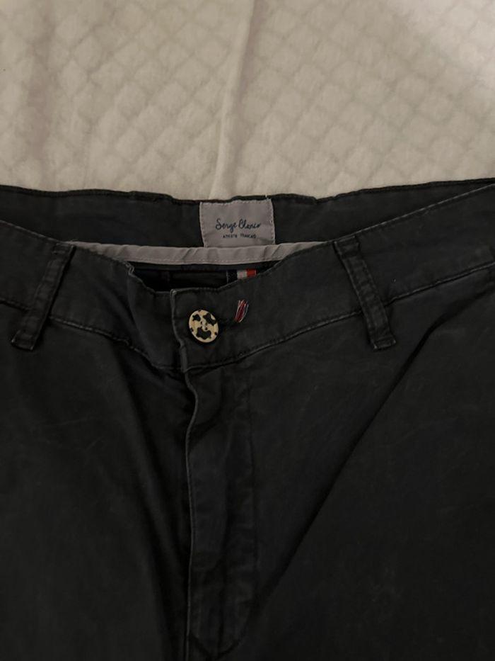 Pantalon anthracite Serge blanco taille 30 - photo numéro 3