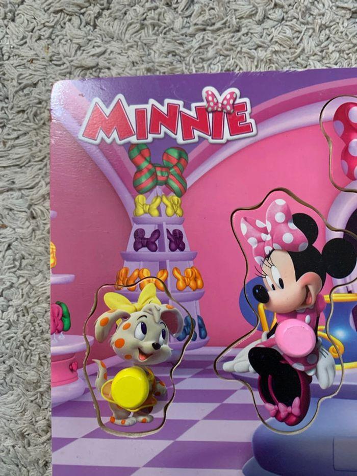 Puzzle 5 pièces encastrables Minnie, de la marque Diset en très bon état - photo numéro 5