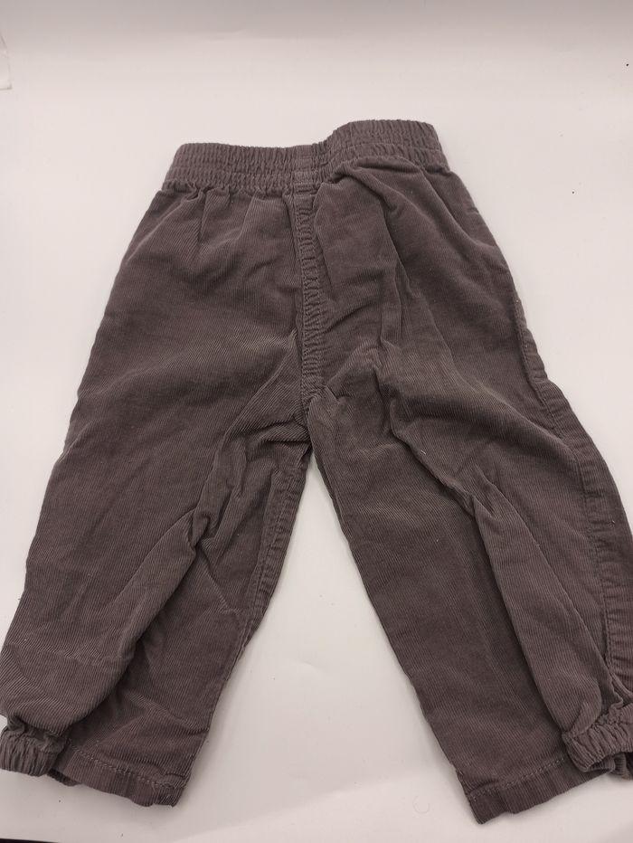 12 mois 1 an Pantalon gris anthracite - photo numéro 2