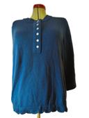 Pull manches longues bleu roy Taille 52