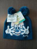 Bonnet garcon Mickey disney 12/24 mois 48 cm