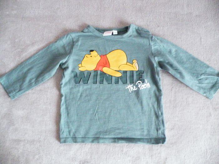 T-shirt manches longues Disney Baby Winnie 12 mois - photo numéro 1