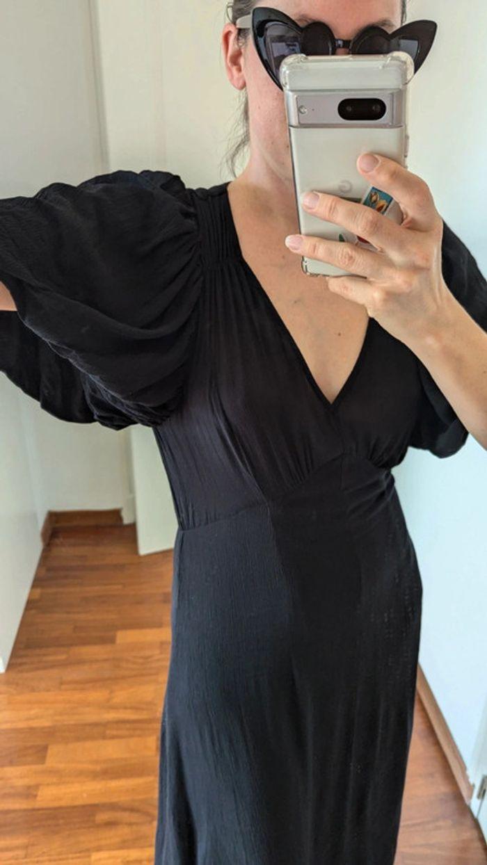 Robe longue noire H&M 36/38 - photo numéro 3