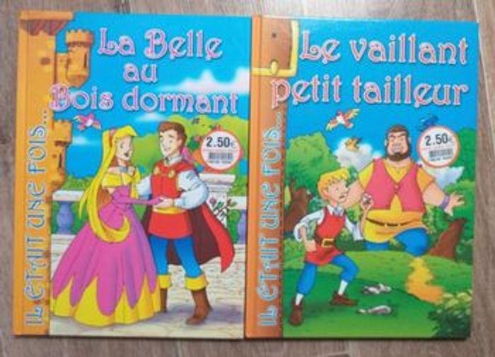 Lot 2 livres de contes « il était une fois » - photo numéro 1