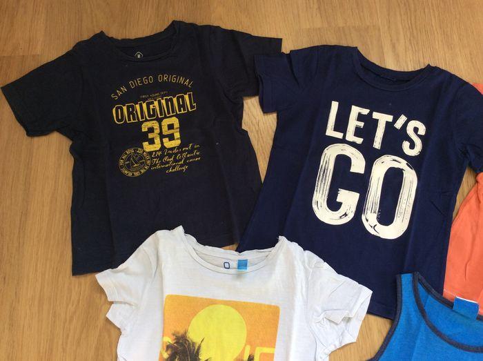 Lot de 5 t-shirts manches courtes 6 ans - photo numéro 3