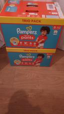 Lot de couches pants pampers taille 6