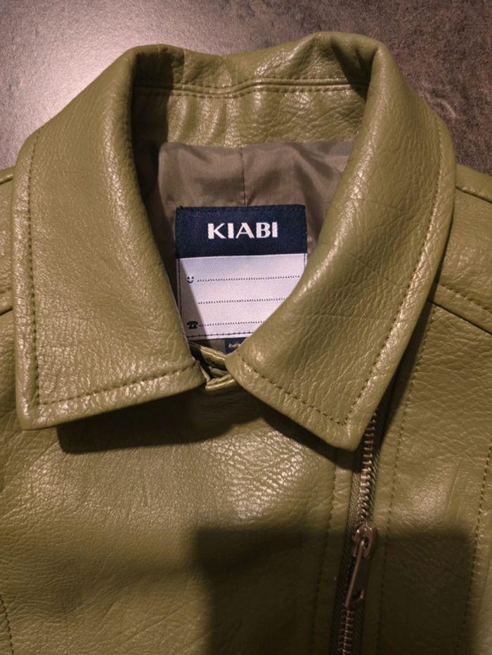 Veste simili kaki Kiabi - photo numéro 2