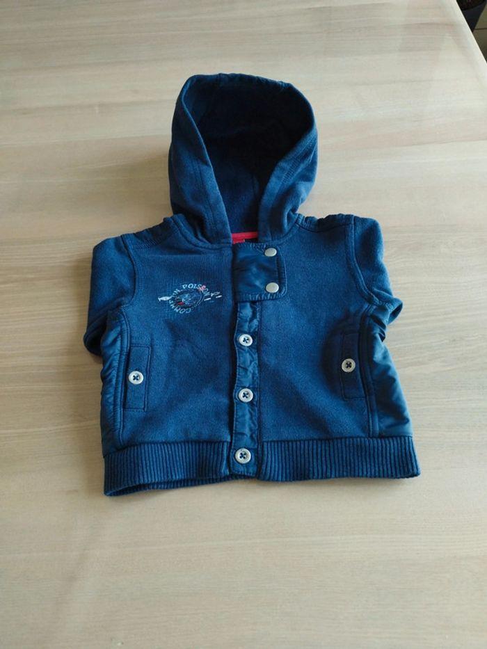 Gilet à capuche Tissaia 6 mois - photo numéro 1