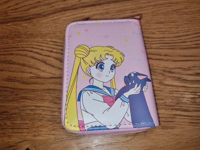 Porte monnaie sailor moon avec luna - photo numéro 1