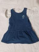 Robe et maillot manches longues 6 mois fille