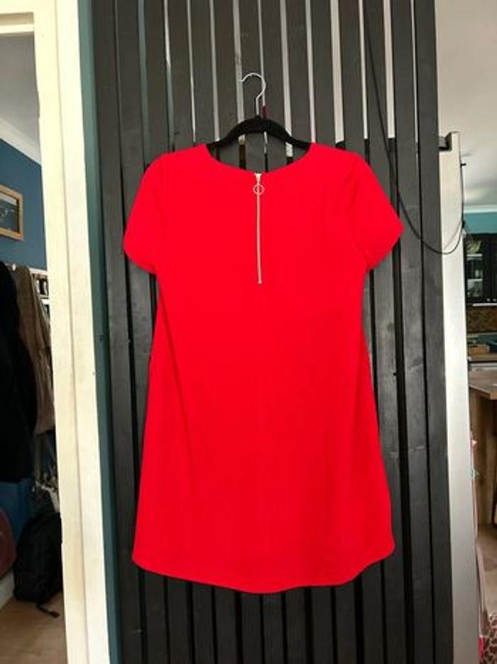 Zara robe rouge ample taille XS ou S - photo numéro 3