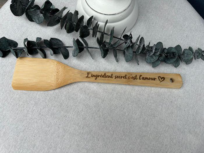 Spatule en bois personnalisée - photo numéro 2