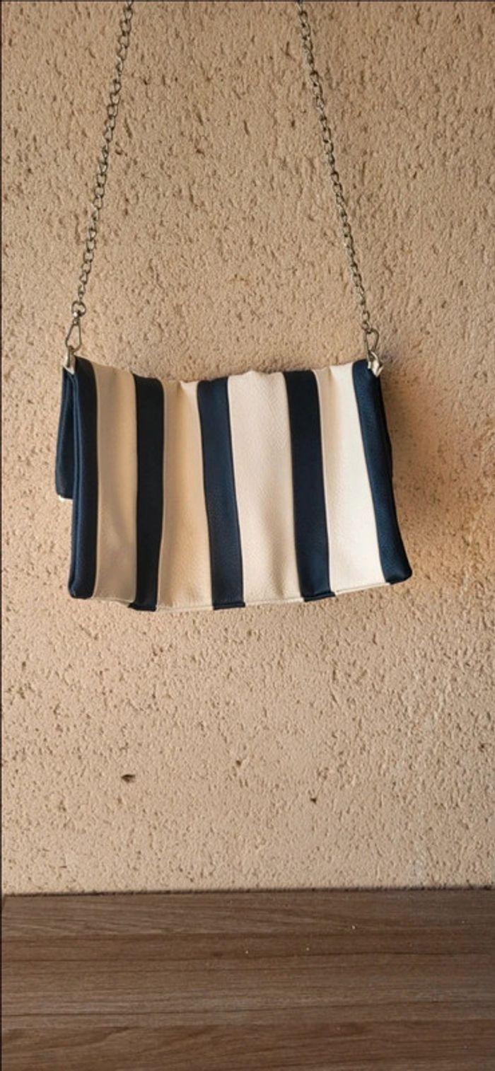 Sac été blue et blanc - photo numéro 1