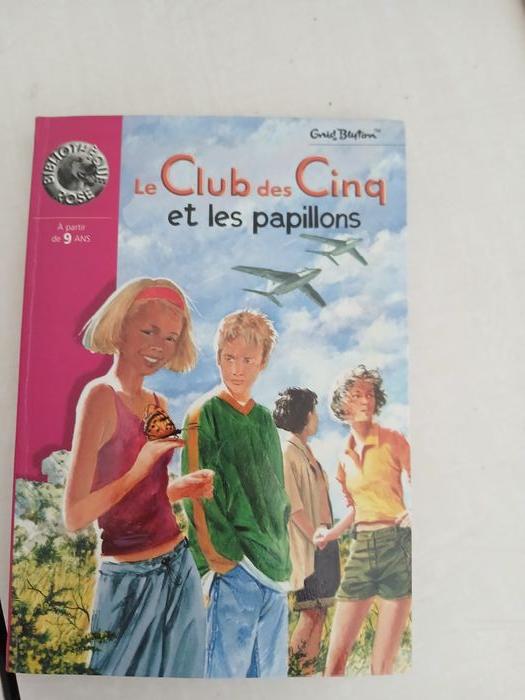 le club des cinq et les papillons - photo numéro 1