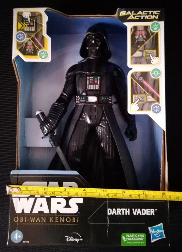 Figurine sonore et lumineuse Dark Vador Star Wars 4+ Hasbro - photo numéro 6