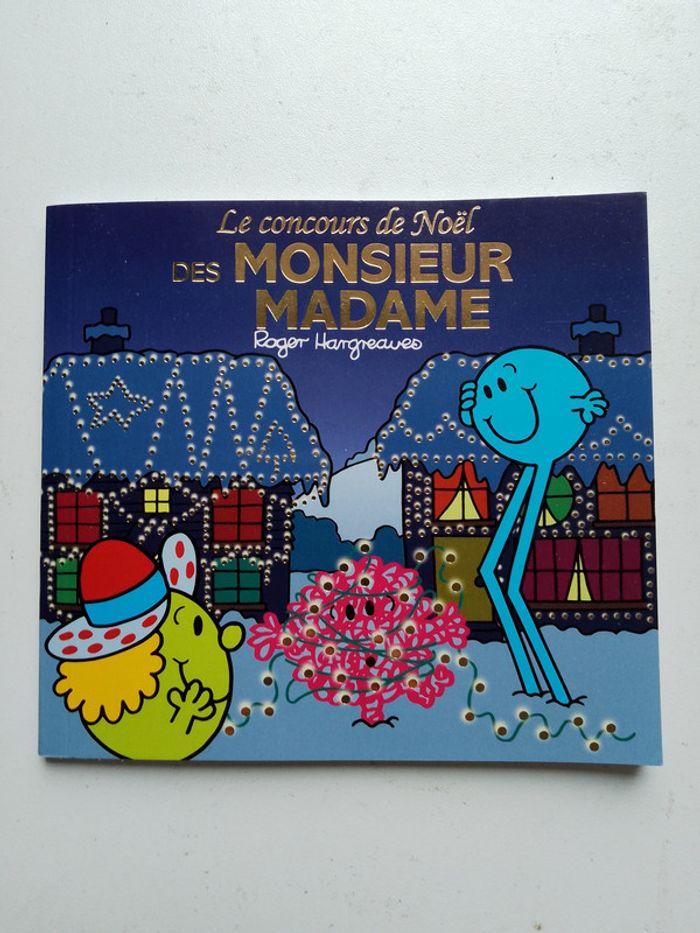 Livre Monsieur Madame Le concours de noël - photo numéro 1