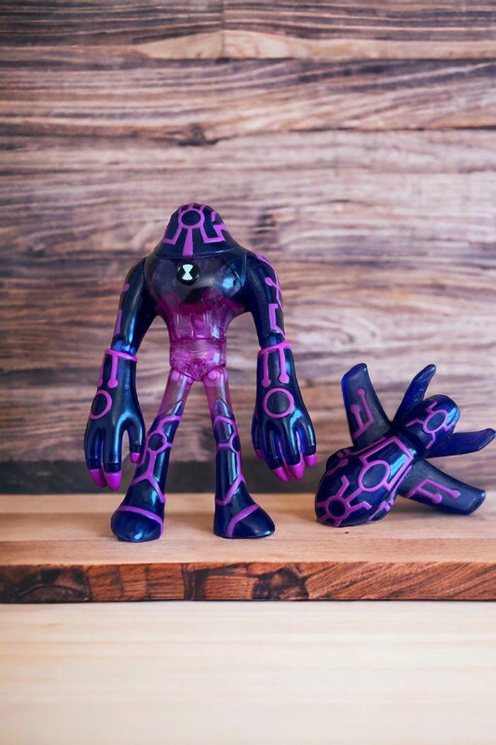 Bandai 2017 Figurine Rare articulée Purple Plasma Ben 10 Upgrade Cartoon Network CN Playmates 11cm - photo numéro 1