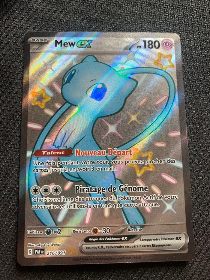 Mew Ex FA Shiny - Déstiné de Paldéa - photo numéro 1