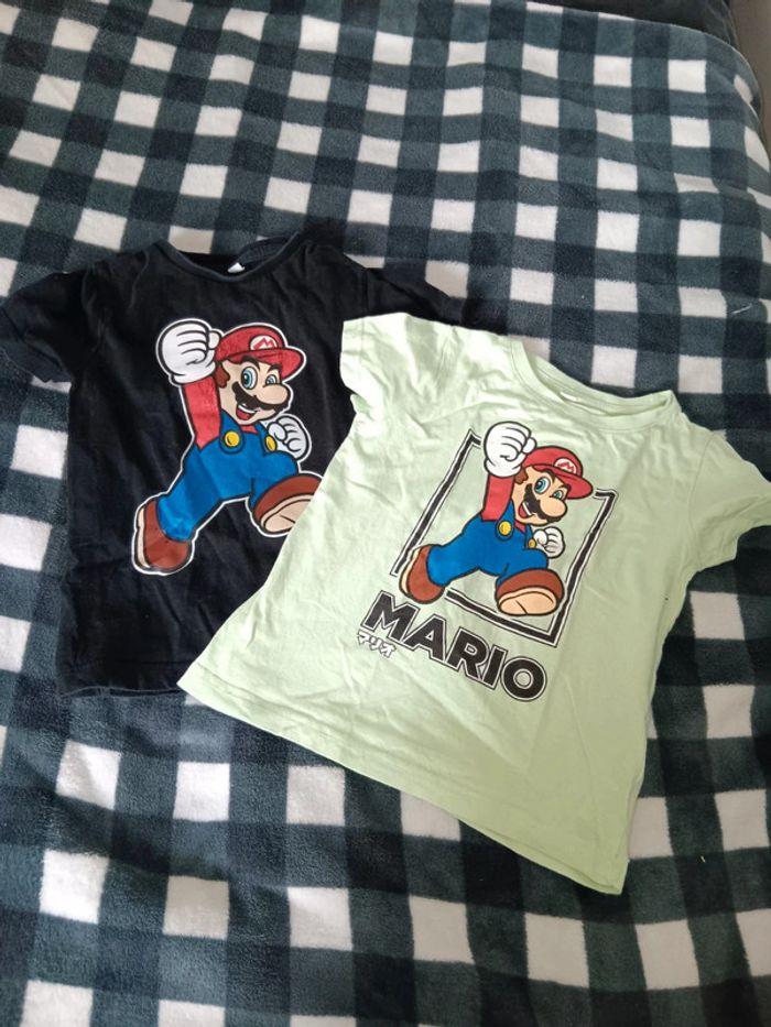 2 tee shirt mario - photo numéro 1