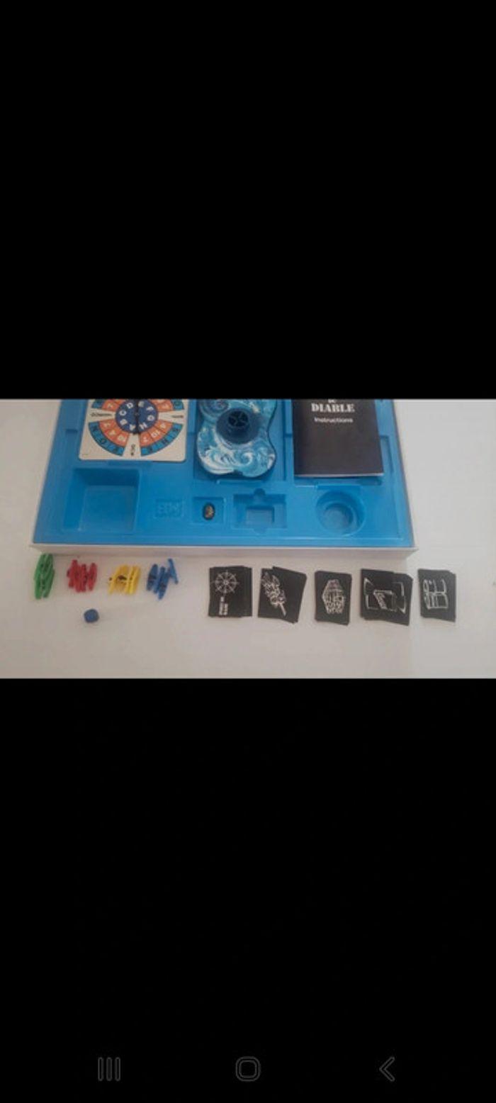 Ancien jeu Le Triangle du Diable MB, vintage, rétro, années 80-90 - photo numéro 4