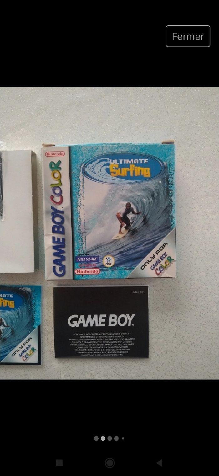 Ultimate surfing Nintendo game boy color complet - photo numéro 1