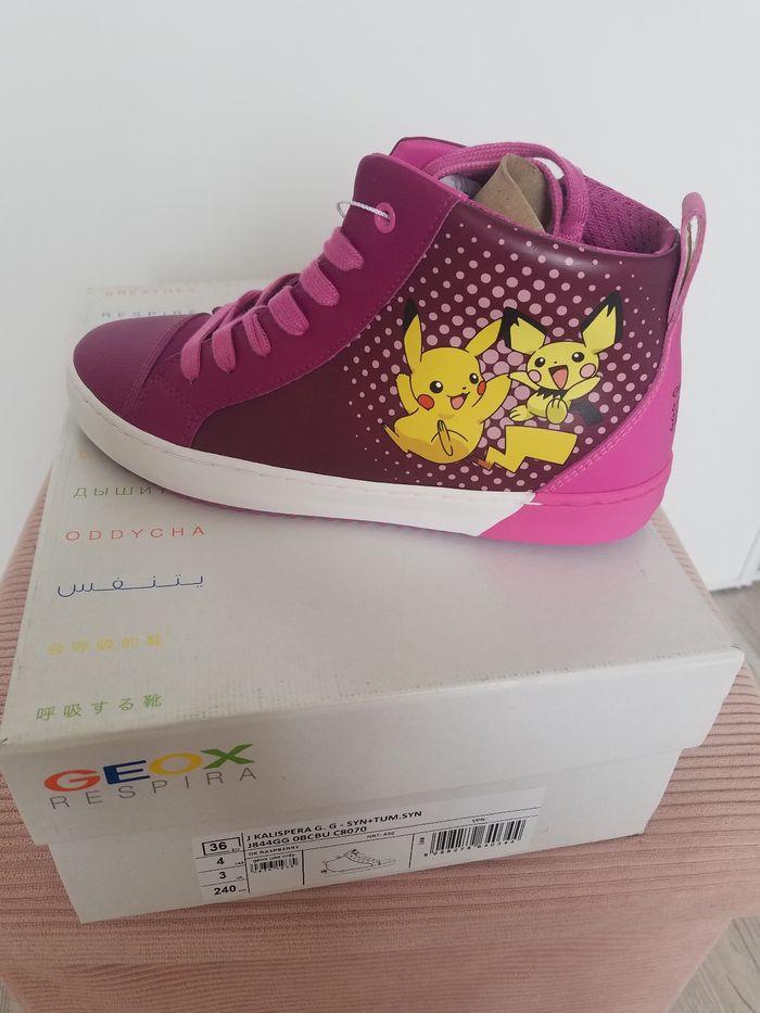 Baskets sneakers Geox Pokemon fille t 36 neuf - photo numéro 2