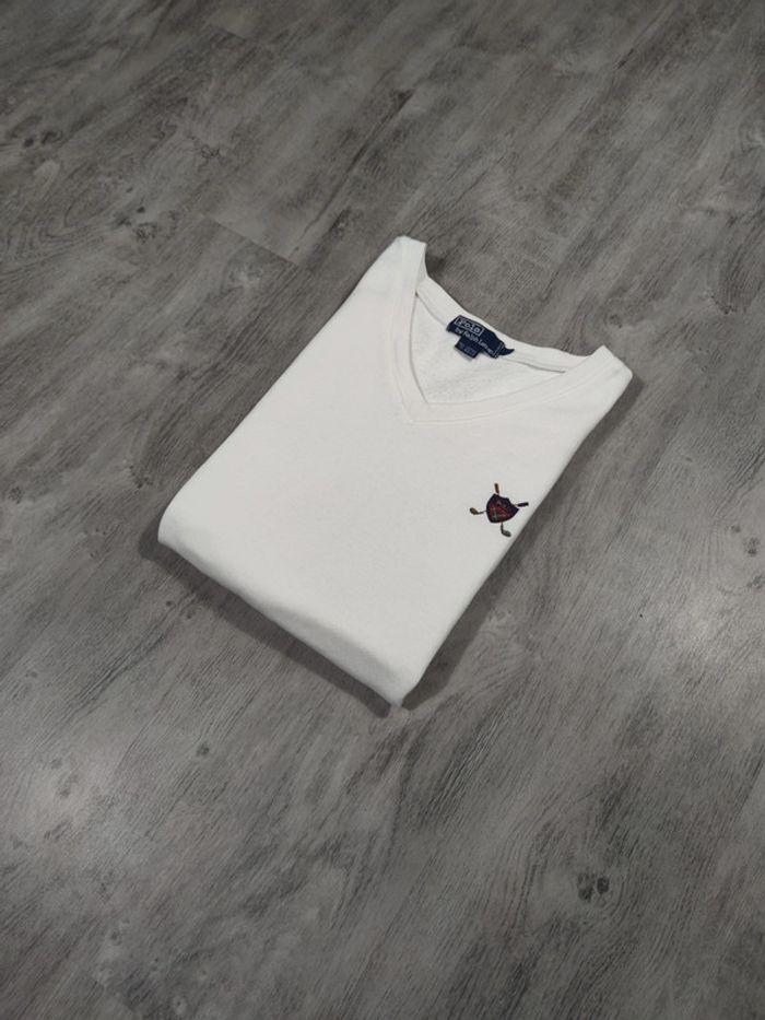 Pull Ralph Lauren Sans Manches Logo Club De Golf Brodé Taille XL Homme - photo numéro 2