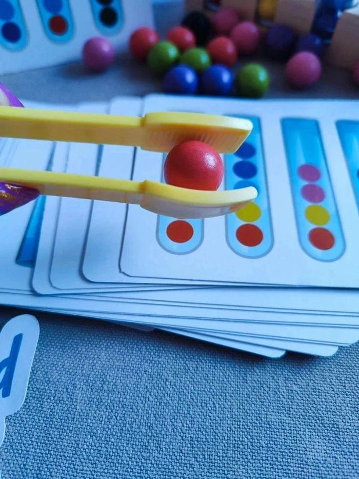 Jouets de classification des couleurs pour enfants Montessori - photo numéro 7