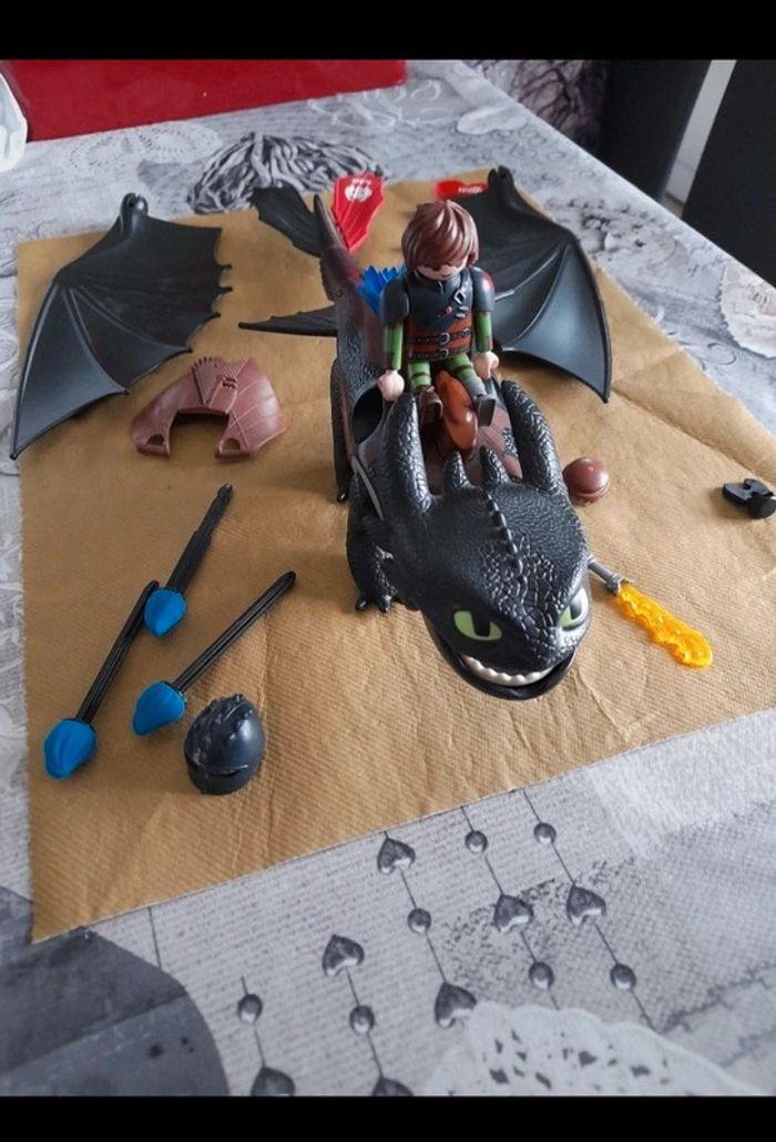 Rare Playmobil Collection Dragon par delà les rives 9246 - photo numéro 1