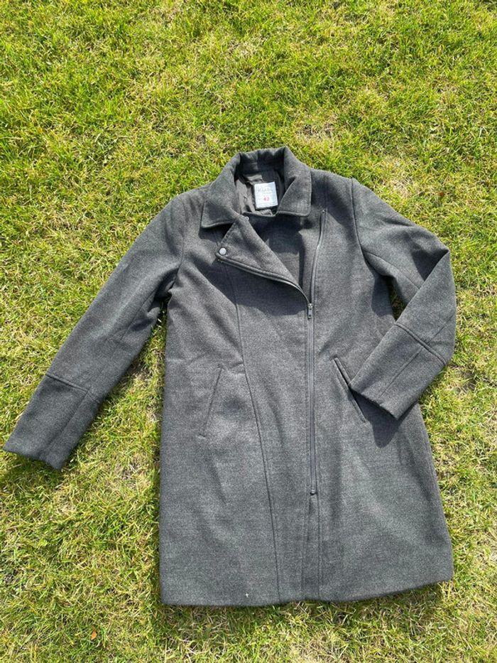 Manteau gris taille 42 - photo numéro 2