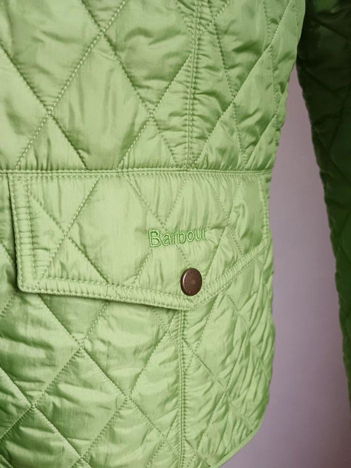 Veste matelassée vert pomme | Barbour | t. 40 - photo numéro 12