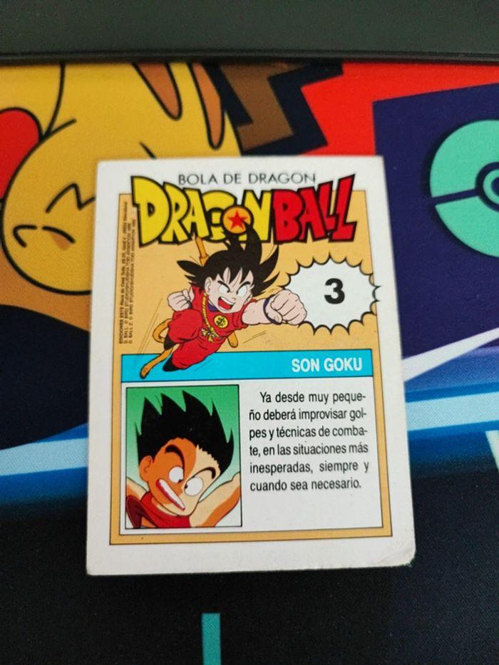 Lot de 6 cartes "bola de dragon" en espagnol - photo numéro 2