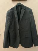 Blazer gris foncé H&M