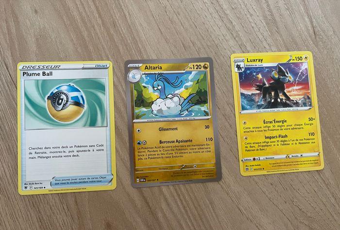 Lot 3 cartes Pokémon - photo numéro 1