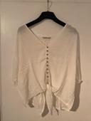 Blouse légère blanche Stradivarius