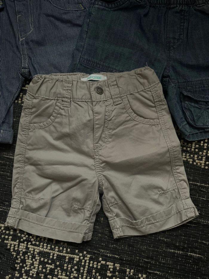 Lot 3 shorts bébé garçon 6m - photo numéro 2