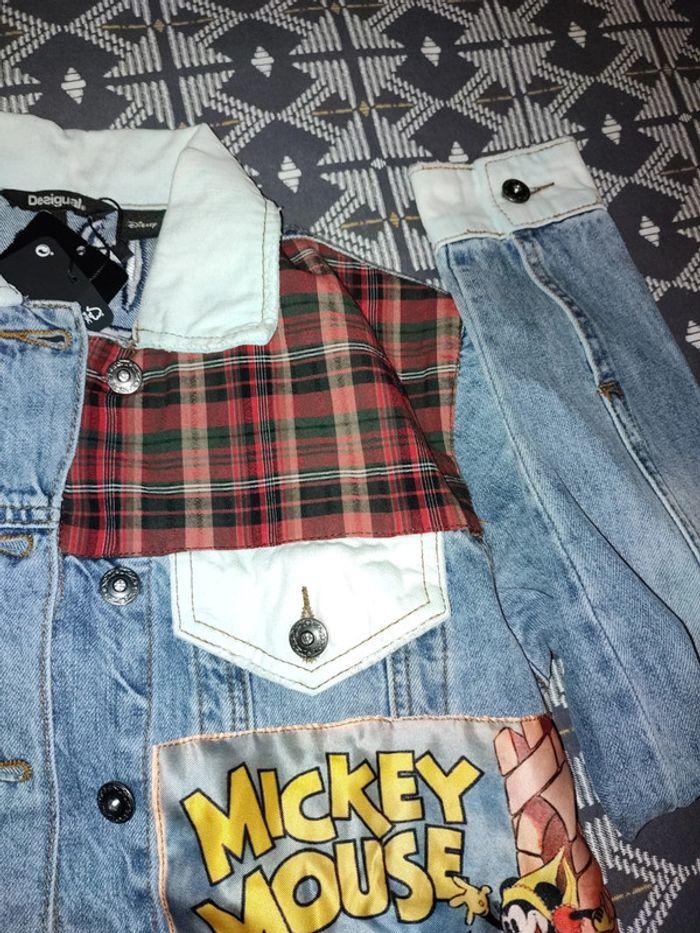 Veste en jeans Desigual Mickey Mouse XS - photo numéro 5